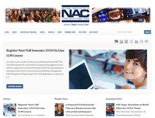 Tablet Screenshot of naconline.org